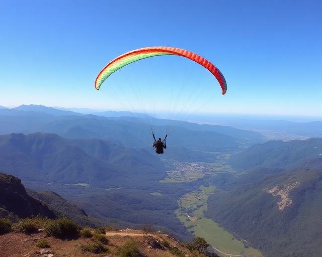 Vuelo en parapente 2 - Alas Madrid Colombia