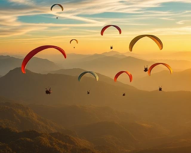 Vuelo en parapente 3 - Alas Madrid Colombia